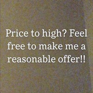 Will consider any reasonable offer